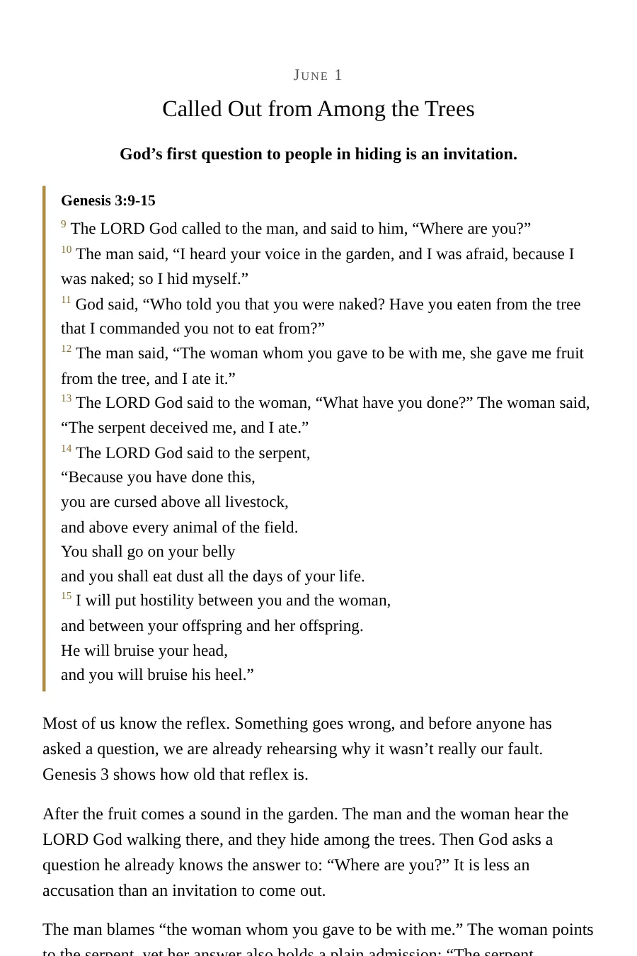 A Lamp for Each Morning, page 4 of 5