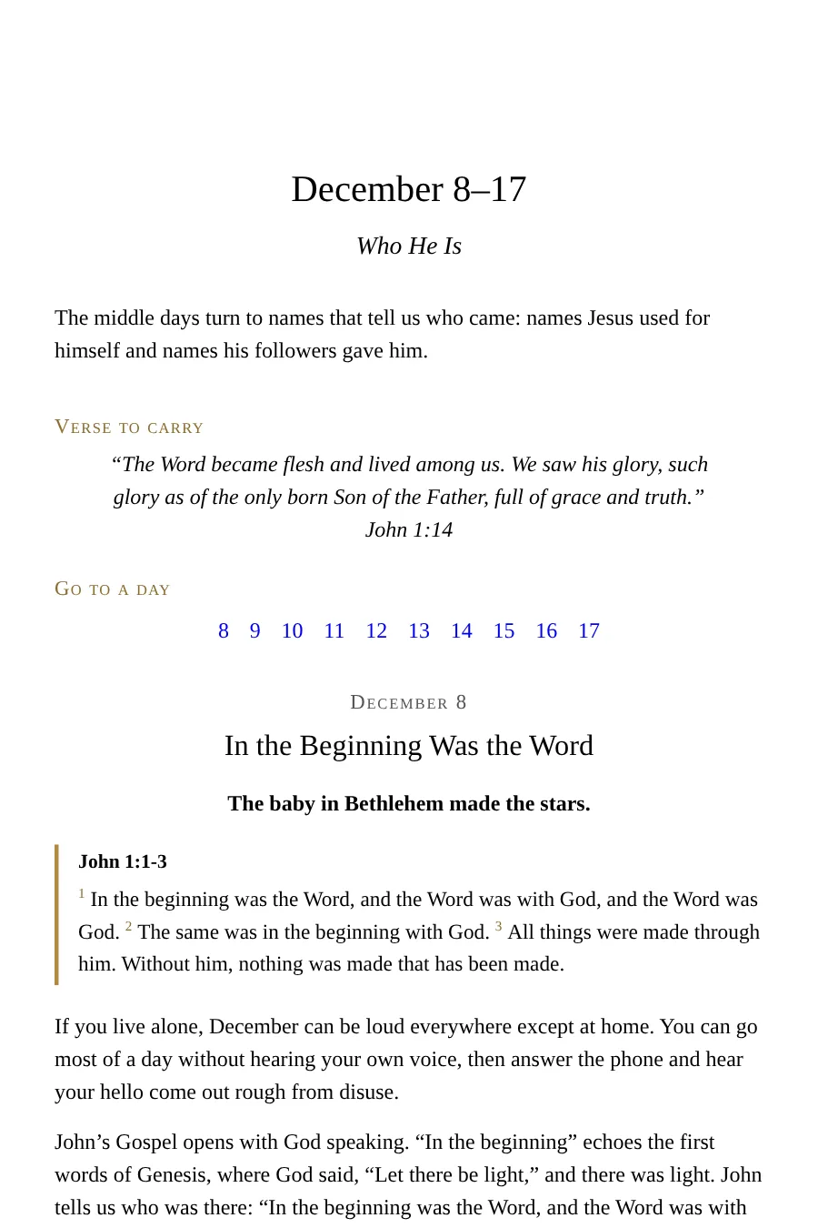 A Lamp for Advent, page 3 of 4