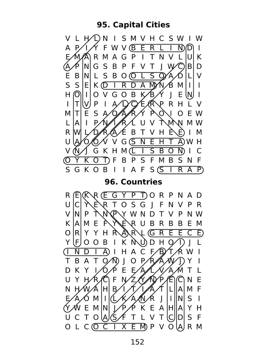 Large Print Word Search for Adults, page 6 of 6