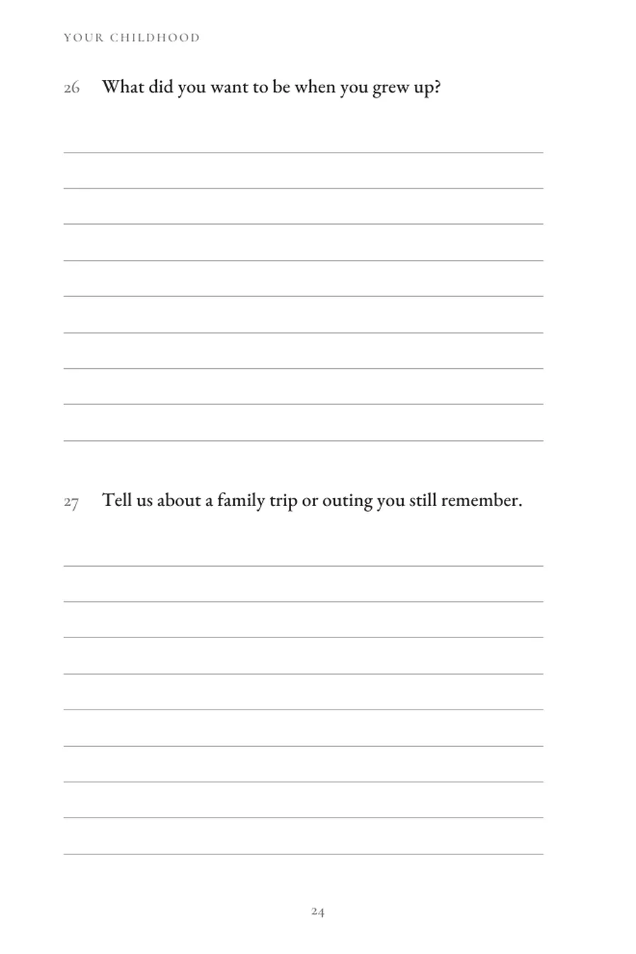 The Hand-Me-Down Book from Mom, page 6 of 6